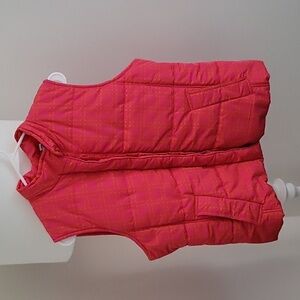 LIz Claiborne pink and orange vest